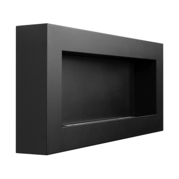 Biokominek wiszący 900x400 Box czarny strukturalny mat